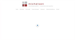 Desktop Screenshot of michelsen-rechtsanwaelte.de