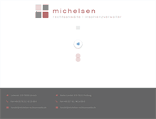 Tablet Screenshot of michelsen-rechtsanwaelte.de